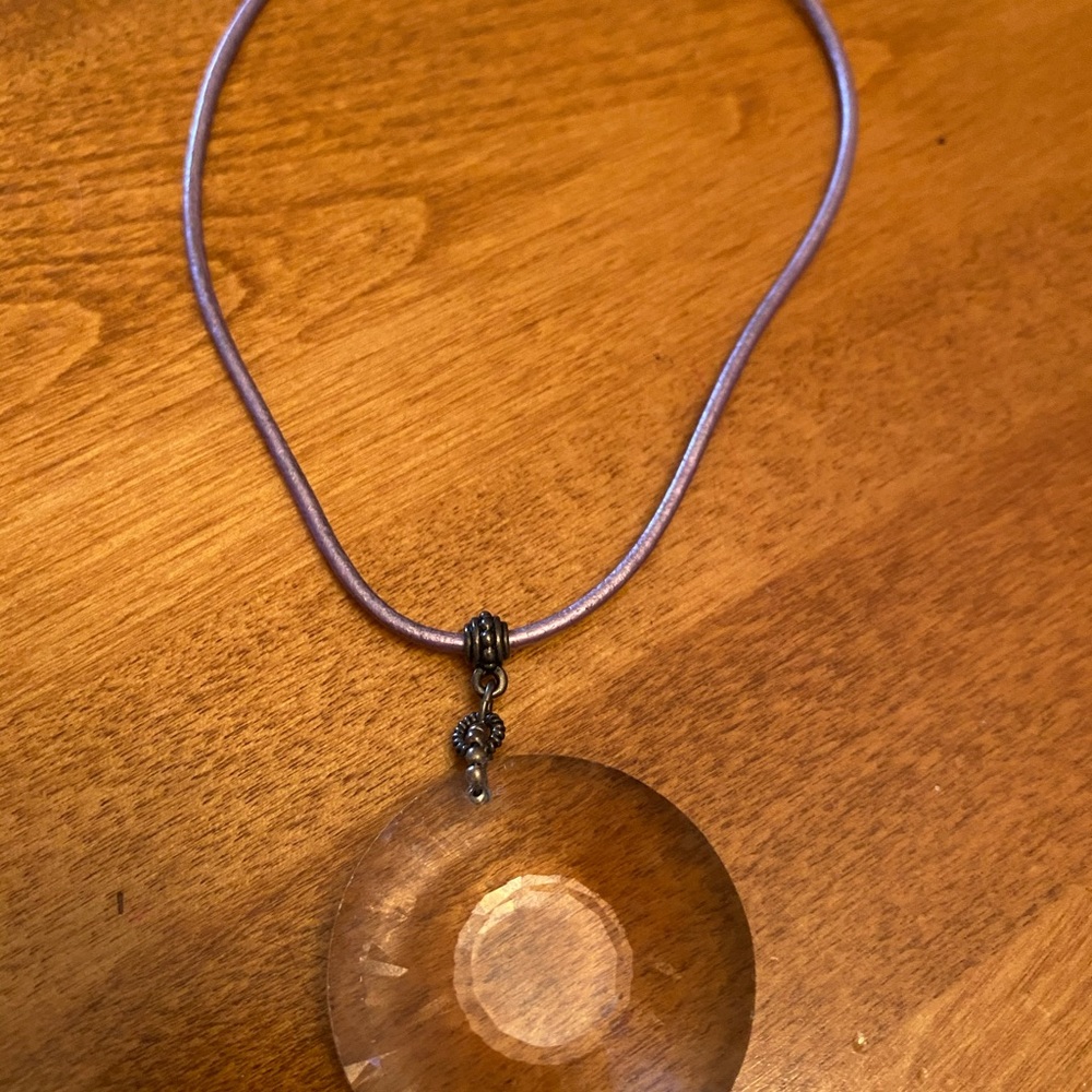 Swarovski Crystal round necklace